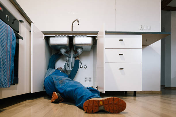 Professional Plumbing technician working in Capon Bridge, WV